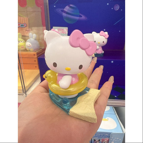 Hello Kitty Wishing You Every Happiness Series Duck Swimming Circle