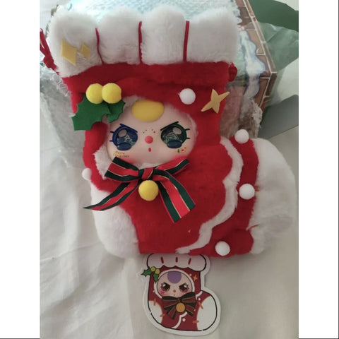 Baby Three 400% Merry Christmas Plush Doll Series Secret Christmas Stocking (1/48)
