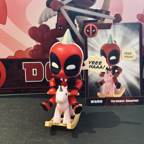 Pop Mart Marvel Deadpool Series Horseman Deadpool