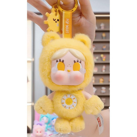 Crybaby × Care Bears Vinyl Plush Pendant Blind Box Series: Sunshine Bear (Confirmed Style)