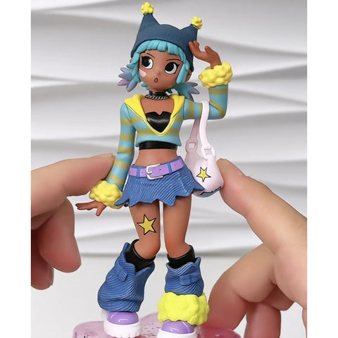 Peach Riot Sugar Mode Blind Box Series: Frankie - Kiwi Mode (Confirmed Style)
