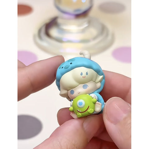 DIMOO WORLD × PIXAR Pop Bean Blind Box Series: Dimoo As Sulley (Confirmed Style)