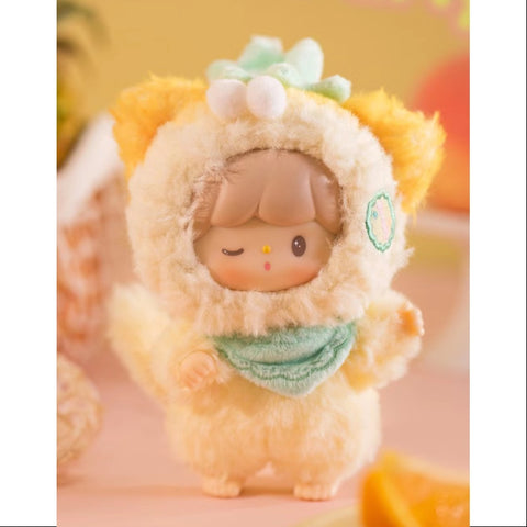 zZoton My little cat Fruit Party Series Thailand limited Vinyl Plush Doll Pineapple Cat zZoton