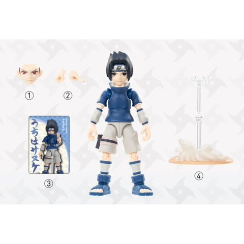 Sasuke Uchiha Naruto Chunin NAME Exam Arc Action Figure Blind Box Series: Sasuke Uchiha (Confirmed Style)