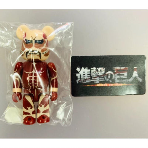 Bearbrick Series 27 HORROR Attack On Titan 100%