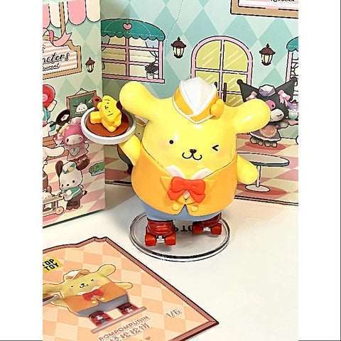 Pompompurin Sanrio Characters Roller Skating Restaurant Series Pompompurin