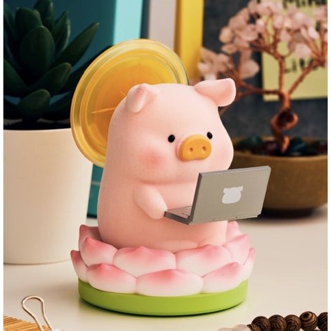 LuLu the Piggy Office Blind Box Series: Buddha Lu (Confirmed Style)
