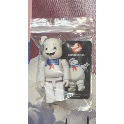 Bearbrick Series 33 SF Ghostbusters Marshmallow Man 100%