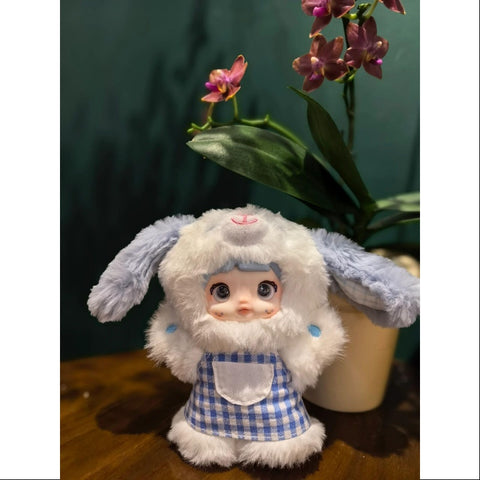Nommi Puppy Diary Vinyl Plush Doll Series Milky Bark
