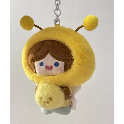 RiCO Happy Fluffy Series Plush Doll Honey Bee Cell RiCO