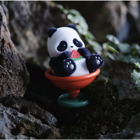 Panda Roll Playful Journal Series Panda In Watermelon Cup
