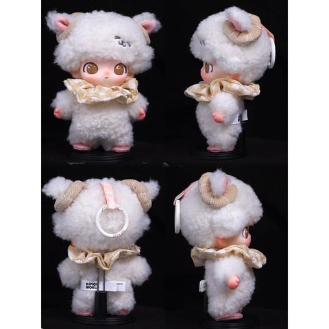 DIMOO The Secret Theatre Club Plush Doll Pendant Blind Box Series: Softie Sheep (Confirmed Style)