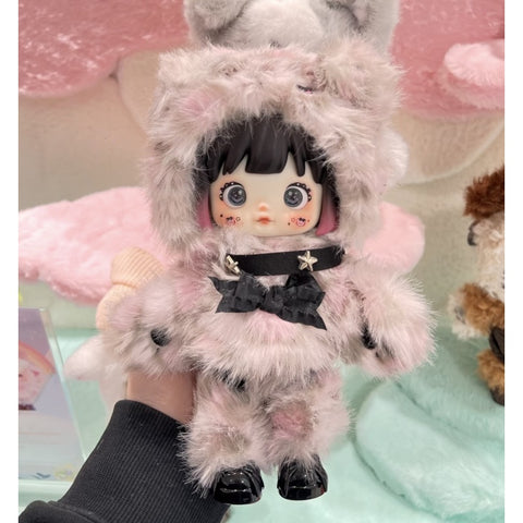 Nommi Forest Kingdom BJD Blind Box Series: Pinky-Ink Leopard (Confirmed Style)