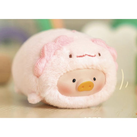 LuLu the Piggy Animal Party Series 2 Stick Together Plush Blind Box Series: Axolotl (Confirmed Style)