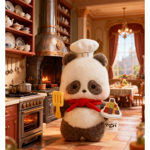 Panda Roll Happy Weekend Plush Pendant Blind Box Series: Whole Set (Opened Box)