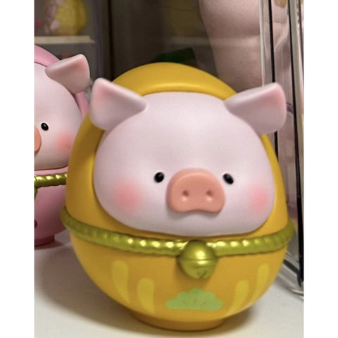 LuLu the Piggy Daruma Blind Box Series: Yellow (Confirmed Style)