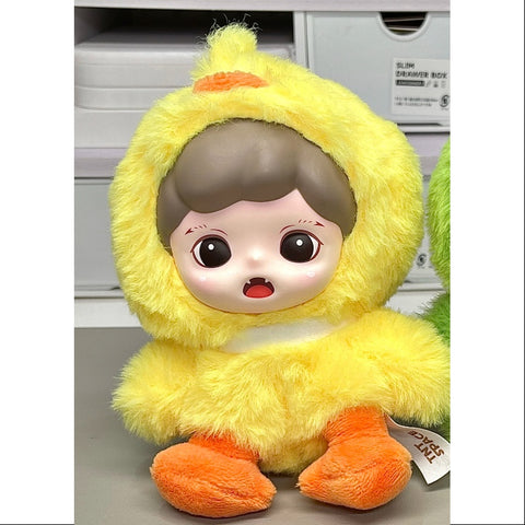 Baby Zoraa Fluffy Cabin Series Vinyl Plush Fluffy Duckling