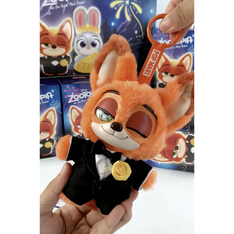 Nick Zootopia Ace Duo Plush Pendant Blind Box Series: Gala Nick (Confirmed Style)