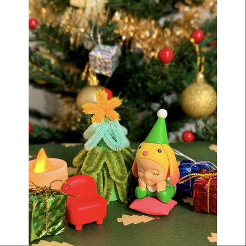 Sonny Angel Santa's Little Helper Series Lop Ear Rabbit