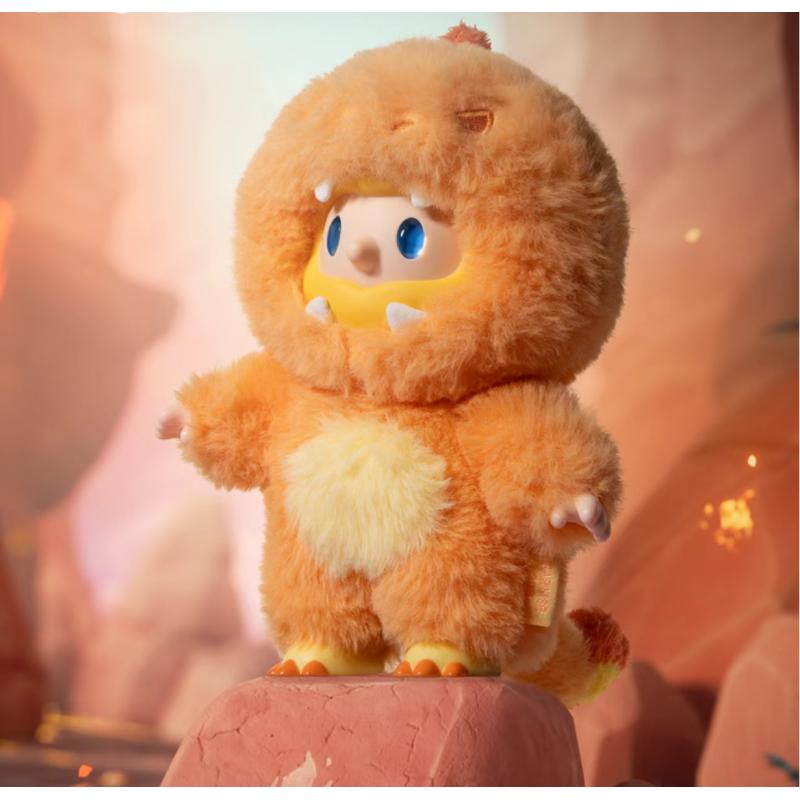 FARMER BOB Ani Dragon Mirage Vinyl Push Blind Box Series: Ember Flame Bob (Confirmed Style)