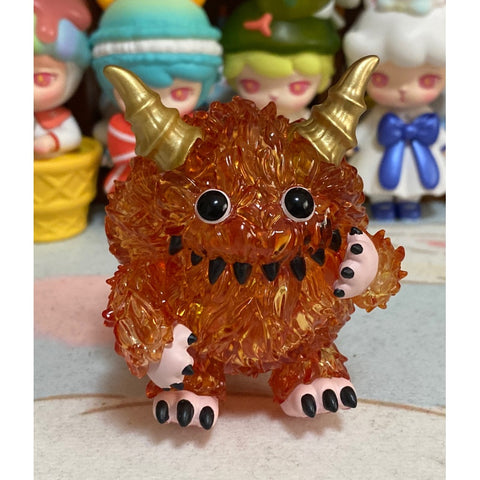 Instinctoy Monster Fluffy Joyful Life Blind Box Series: Flames (Confirmed Style)