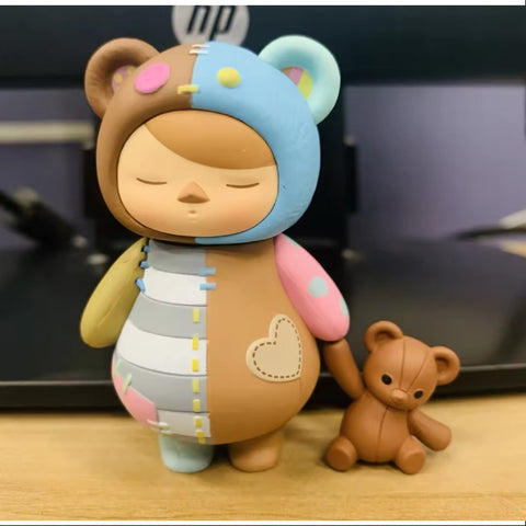 PUCKY Sleeping Babies Series Teddy Bear Baby