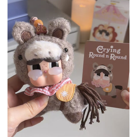 Crybaby Crying Round n Round Vinyl Plush Pendant Blind Box Series: The Horse (Confirmed Style)