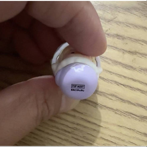 Hacipupu Pop Beans Fluffy & Cozy Series Snug Purple Mittens