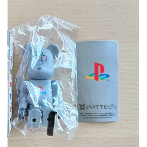 Bearbrick Series 48 Pattern Secret PlayStation Grey 100%