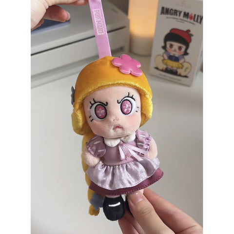 Angry Molly [PLAY] Disney Princess Plush Pendant Blind Box Series: Rapunzel (Confirmed Style)