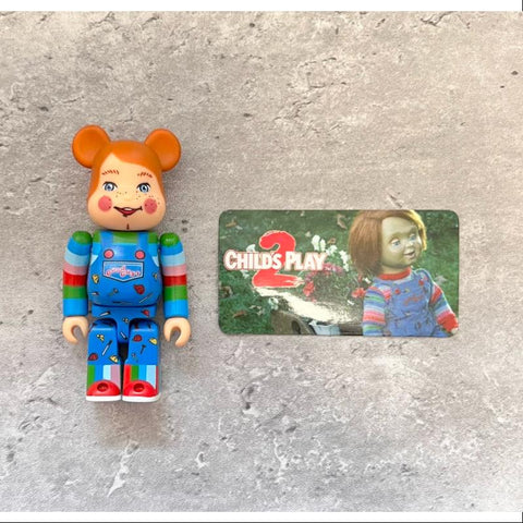 Bearbrick Series 25 HORROR CHILDS PLAY 2 GOOD GUY 100%