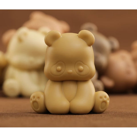 Panda Roll Sit Down Pandas Blind Bag Series: Khaki (Confirmed Style)