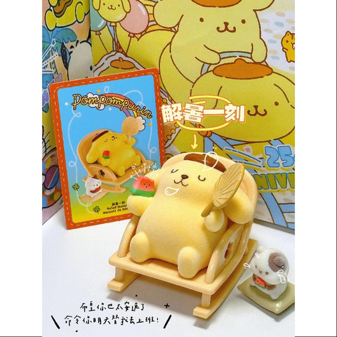 Pompompurin Childhood Four Seasons Series Relief Moment
