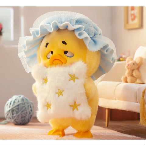 Upsetduck 2 Act Cute Duck Plush SJD Doll Series Wanna Sleep Duck