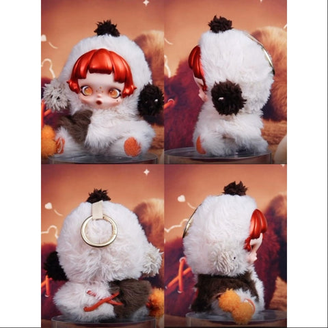 Skullpanda Winter Symphony Series Plush Pendant Ode to Cocoa(Pre Sale)