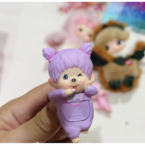 Monchhichi Hippers Colors Wink Blind Box Series: Whole Set (Opened Box)