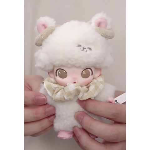 DIMOO The Secret Theatre Club Plush Doll Pendant Blind Box Series: Softie Sheep (Confirmed Style)