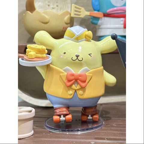 Pompompurin Sanrio Characters Roller Skating Restaurant Series Pompompurin