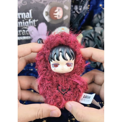 Lilith Eternal Midnight Parade Plush Pendant Blind Box Series: Devil of Burgundy (Confirmed Style)