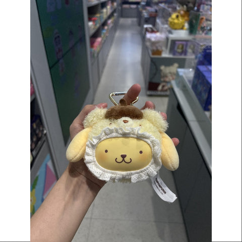 Pompompurin Sanrio Characters Fluffy Teddy Bear Plush Pendant Series Pompompurin