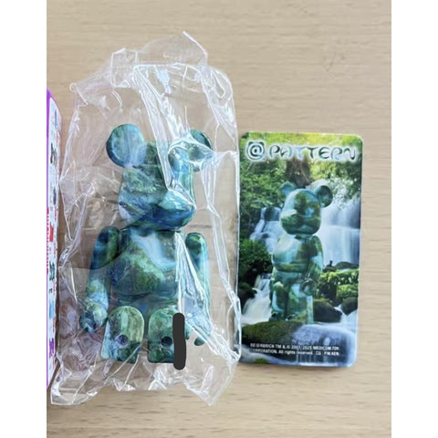 Bearbrick Series 50: PATTERN Waterfall 100% (Confirmed Style)