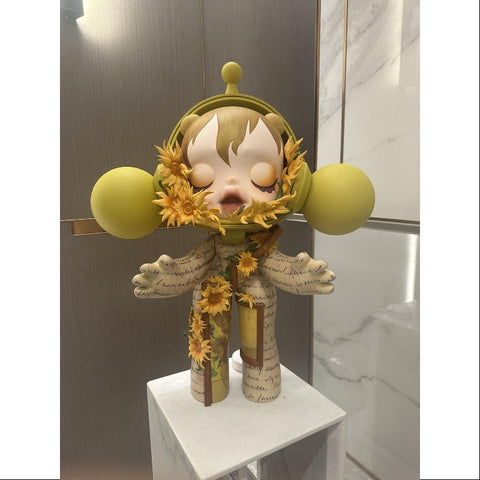 MEGA α SKULLPANDA Van Gogh Museum Sunflowers 1000% 2025 Limited Edition