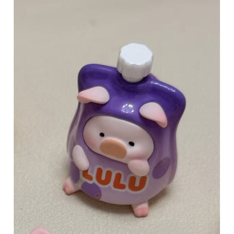 LuLu the Piggy Picnic Party Mini Bean Blind Bag Series: Grapes Juice (Confirmed Style)