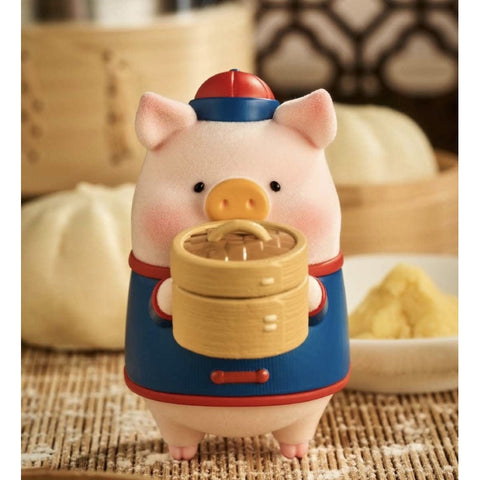 LuLu the Piggy Lu's Table Small Restaurant Blind Box Series: Steamed Bun (Confirmed Style)