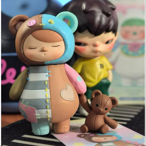 PUCKY Sleeping Babies Series Teddy Bear Baby