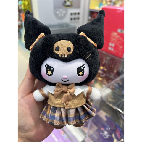 Kuromi School Life Vinyl Plush Pendant Series Mocha