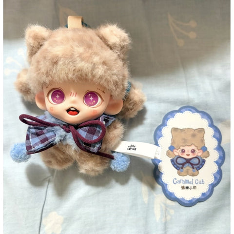 Baby Zoraa Fluffy Tea Party Plush Pendant Blind Box Series: Caramel Cub (Confirmed Style)