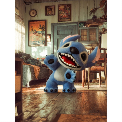 Disney Stitch Fluffy Adventure Series Play