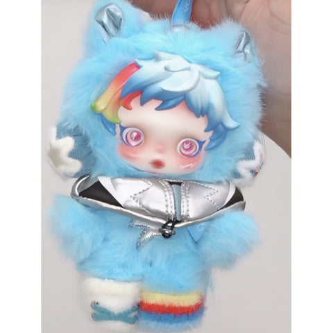 Skullpanda My Little Pony Plush Doll Pendant Blind Box Series: Rainbow Dash (Confirmed Style)
