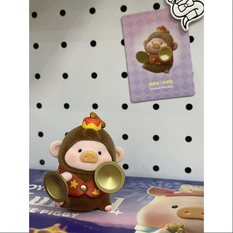 LuLu the Piggy LuLuland Series Cymbal Monkey
